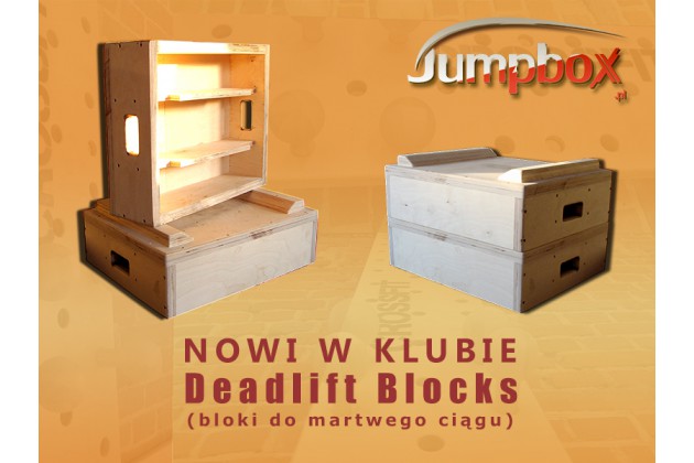 Bloki do martwego ciągu 2 pary