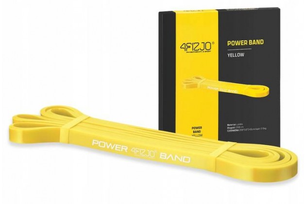 Guma oporowa 1-5kg POWER BAND ŻÓŁTA