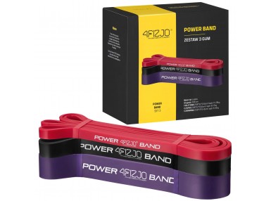 Zestaw 3 gum POWER BAND 4FIZJO