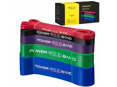 Zestaw 5 gum POWER BAND 4FIZJO